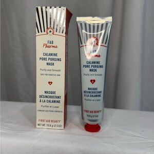 First Aid Beauty Calamine Mask with Red and White Packaging